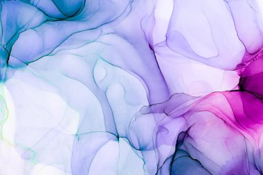 Soyut arkaplan için özgün tablodaki mermer mürekkep soyut sanat. Boyama, ombre alkol mürekkebinin pürüzsüz mermer arkaplan desenini yaratmak için yüksek kaliteli kağıt dokusuna boyanmış. .