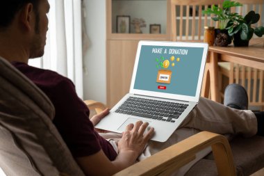 Çevrimiçi bağışta bulunma platformu insanlara internet üzerinden transfer etmeleri için modem para gönderme sistemi sunuyor