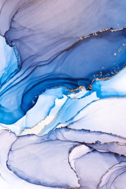 Marble ink abstract art from meticulous original painting abstract background . Painting was painted on high quality paper texture to create smooth marble background pattern of ombre alcohol ink .