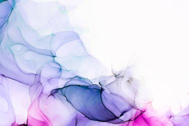 Soyut arkaplan için özgün tablodaki mermer mürekkep soyut sanat. Boyama, ombre alkol mürekkebinin pürüzsüz mermer arkaplan desenini yaratmak için yüksek kaliteli kağıt dokusuna boyanmış. .