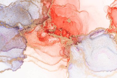 Marble ink abstract art from meticulous original painting abstract background . Painting was painted on high quality paper texture to create smooth marble background pattern of ombre alcohol ink .