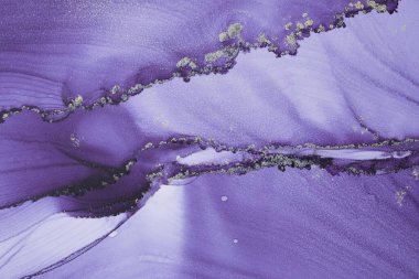 Mermer mürekkep soyut sanatının orijinal resmi. Örnek bir orjinal tablodan yüksek çözünürlüklü fotoğraf. Karargah kağıt dokusuna pürüzsüz mermer desen oluşturmak için soyut resim yapıldı.