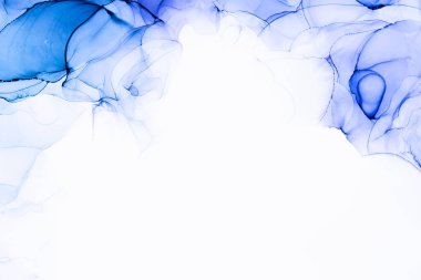 Soyut arkaplan için özgün tablodaki mermer mürekkep soyut sanat. Boyama, ombre alkol mürekkebinin pürüzsüz mermer arkaplan desenini yaratmak için yüksek kaliteli kağıt dokusuna boyanmış. .