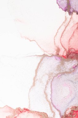 Marble ink abstract art from meticulous original painting abstract background . Painting was painted on high quality paper texture to create smooth marble background pattern of ombre alcohol ink .