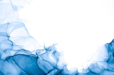 Soyut arkaplan için özgün tablodaki mermer mürekkep soyut sanat. Boyama, ombre alkol mürekkebinin pürüzsüz mermer arkaplan desenini yaratmak için yüksek kaliteli kağıt dokusuna boyanmış. .