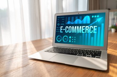 E-ticaret veri yazılımı çevrimiçi perakende şirketine satış analizi için mod gösterge tablosu sağlar