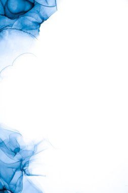 Soyut arkaplan için özgün tablodaki mermer mürekkep soyut sanat. Boyama, ombre alkol mürekkebinin pürüzsüz mermer arkaplan desenini yaratmak için yüksek kaliteli kağıt dokusuna boyanmış. .