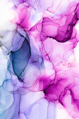 Soyut arkaplan için özgün tablodaki mermer mürekkep soyut sanat. Boyama, ombre alkol mürekkebinin pürüzsüz mermer arkaplan desenini yaratmak için yüksek kaliteli kağıt dokusuna boyanmış. .