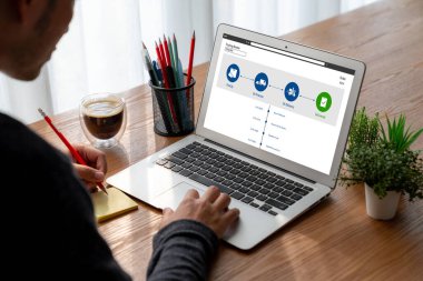 Ürün nakliyesi ve teslimatı için e-ticaret ve mod çevrimiçi iş izleme sistemi