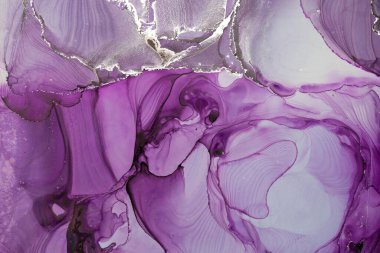 Mermer mürekkep soyut sanatının orijinal resmi. Örnek bir orjinal tablodan yüksek çözünürlüklü fotoğraf. Karargah kağıt dokusuna pürüzsüz mermer desen oluşturmak için soyut resim yapıldı.