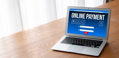 İnternet üzerinden modem para transferi için çevrimiçi ödeme platformu