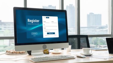 İnternet sitesinde mod form doldurmak için çevrimiçi kayıt formu