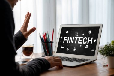 Pazarlama stratejisini analiz etmek için kullanılan Fintech finansal teknoloji yazılımı