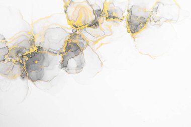 Marble ink abstract art from meticulous original painting abstract background . Painting was painted on high quality paper texture to create smooth marble background pattern of ombre alcohol ink .