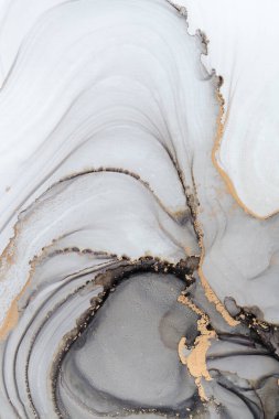 Marble ink abstract art from meticulous original painting abstract background . Painting was painted on high quality paper texture to create smooth marble background pattern of ombre alcohol ink .