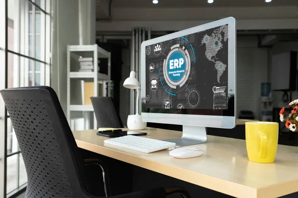 ERP enterprise resource planning software for modish business to plan the marketing strategy