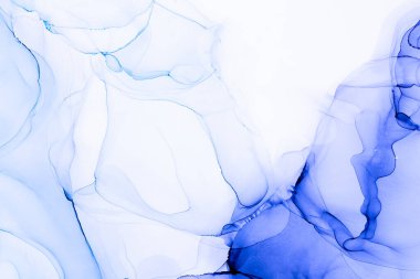 Soyut arkaplan için özgün tablodaki mermer mürekkep soyut sanat. Boyama, ombre alkol mürekkebinin pürüzsüz mermer arkaplan desenini yaratmak için yüksek kaliteli kağıt dokusuna boyanmış. .