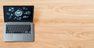 Pazarlama stratejisini planlamak için modern iş için ERP girişimi kaynak planlama yazılımı