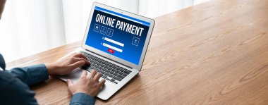 İnternet üzerinden modem para transferi için çevrimiçi ödeme platformu