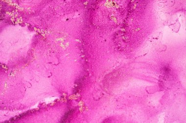 Mermer mürekkep soyut sanatının orijinal resmi. Örnek bir orjinal tablodan yüksek çözünürlüklü fotoğraf. Karargah kağıt dokusuna pürüzsüz mermer desen oluşturmak için soyut resim yapıldı.