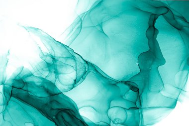 Soyut arkaplan için özgün tablodaki mermer mürekkep soyut sanat. Boyama, ombre alkol mürekkebinin pürüzsüz mermer arkaplan desenini yaratmak için yüksek kaliteli kağıt dokusuna boyanmış. .