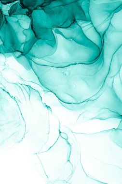 Soyut arkaplan için özgün tablodaki mermer mürekkep soyut sanat. Boyama, ombre alkol mürekkebinin pürüzsüz mermer arkaplan desenini yaratmak için yüksek kaliteli kağıt dokusuna boyanmış. .