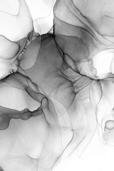 Marmor Tusche Abstrakte Kunst Von Exquisiter Originalmalerei Für Abstrakten Hintergrund — Stockfoto