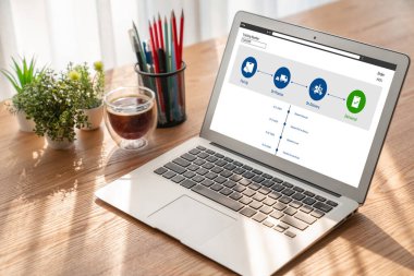 Ürün nakliyesi ve teslimatı için e-ticaret ve mod çevrimiçi iş izleme sistemi