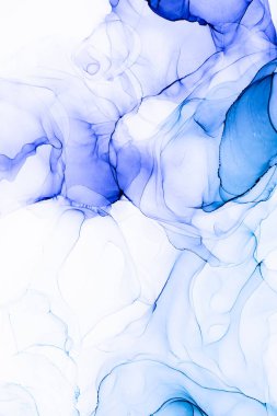 Soyut arkaplan için özgün tablodaki mermer mürekkep soyut sanat. Boyama, ombre alkol mürekkebinin pürüzsüz mermer arkaplan desenini yaratmak için yüksek kaliteli kağıt dokusuna boyanmış. .