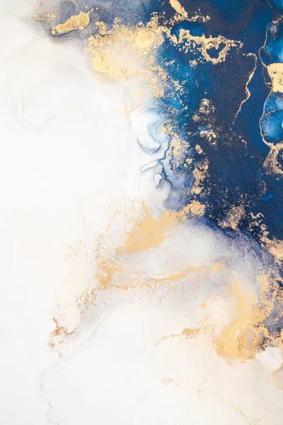 Мраморные Чернила Абстрактное Искусство Изысканной Оригинальной Живописи Абстрактного Фона Картина — стоковое фото