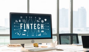 Pazarlama stratejisini analiz etmek için kullanılan Fintech finansal teknoloji yazılımı