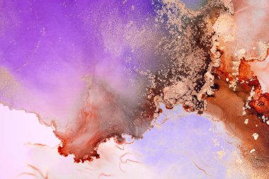 Soyut arkaplan için özgün tablodaki mermer mürekkep soyut sanat. Boyama, ombre alkol mürekkebinin pürüzsüz mermer arkaplan desenini yaratmak için yüksek kaliteli kağıt dokusuna boyanmış. .