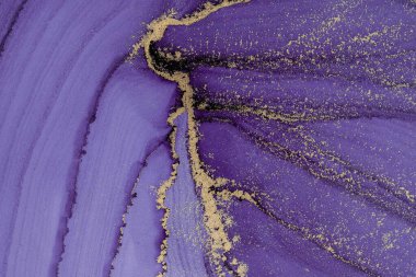 Mermer mürekkep soyut sanatının orijinal resmi. Örnek bir orjinal tablodan yüksek çözünürlüklü fotoğraf. Karargah kağıt dokusuna pürüzsüz mermer desen oluşturmak için soyut resim yapıldı.