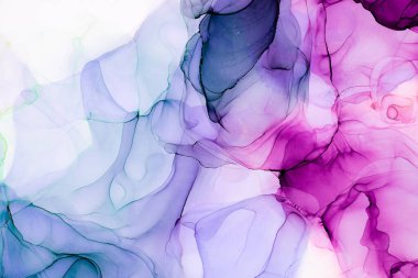 Soyut arkaplan için özgün tablodaki mermer mürekkep soyut sanat. Boyama, ombre alkol mürekkebinin pürüzsüz mermer arkaplan desenini yaratmak için yüksek kaliteli kağıt dokusuna boyanmış. .