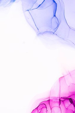 Soyut arkaplan için özgün tablodaki mermer mürekkep soyut sanat. Boyama, ombre alkol mürekkebinin pürüzsüz mermer arkaplan desenini yaratmak için yüksek kaliteli kağıt dokusuna boyanmış. .