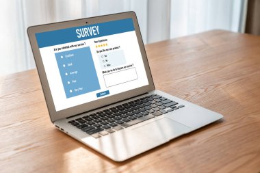 İnternet ağındaki mod dijital bilgi toplama için çevrimiçi anket formu