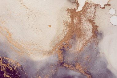 Soyut arkaplan için özgün tablodaki mermer mürekkep soyut sanat. Boyama, ombre alkol mürekkebinin pürüzsüz mermer arkaplan desenini yaratmak için yüksek kaliteli kağıt dokusuna boyanmış. .