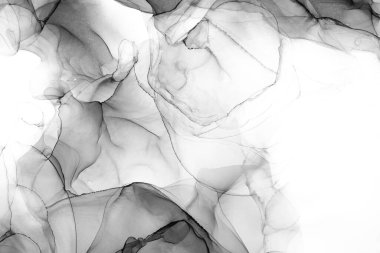 Soyut arkaplan için özgün tablodaki mermer mürekkep soyut sanat. Boyama, ombre alkol mürekkebinin pürüzsüz mermer arkaplan desenini yaratmak için yüksek kaliteli kağıt dokusuna boyanmış. .