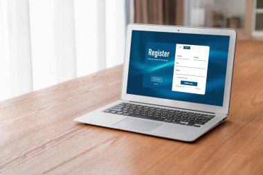 İnternet sitesinde mod form doldurmak için çevrimiçi kayıt formu