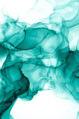 Soyut arkaplan için özgün tablodaki mermer mürekkep soyut sanat. Boyama, ombre alkol mürekkebinin pürüzsüz mermer arkaplan desenini yaratmak için yüksek kaliteli kağıt dokusuna boyanmış. .