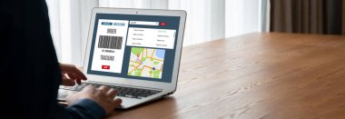 Ürün nakliyesi ve teslimatı için e-ticaret ve mod çevrimiçi iş izleme sistemi