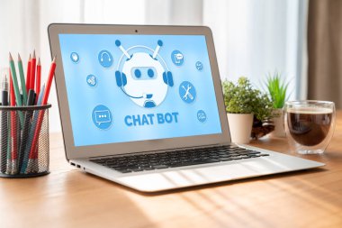 Müşteri sorularına otomatik olarak cevap veren mod çevrimiçi iş için Chatbot yazılım uygulaması