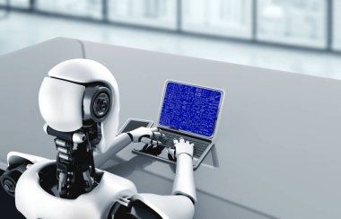 Bilgisayar ekranında bilim ve eğitim kavramını gösteren matematiksel denklemler ve modem formülü