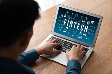 Pazarlama stratejisini analiz etmek için kullanılan Fintech finansal teknoloji yazılımı