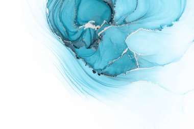 Marble ink abstract art from meticulous original painting abstract background . Painting was painted on high quality paper texture to create smooth marble background pattern of ombre alcohol ink .