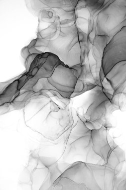 Soyut arkaplan için özgün tablodaki mermer mürekkep soyut sanat. Boyama, ombre alkol mürekkebinin pürüzsüz mermer arkaplan desenini yaratmak için yüksek kaliteli kağıt dokusuna boyanmış. .