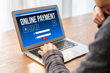 İnternet üzerinden modem para transferi için çevrimiçi ödeme platformu