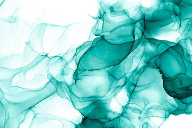 Soyut arkaplan için özgün tablodaki mermer mürekkep soyut sanat. Boyama, ombre alkol mürekkebinin pürüzsüz mermer arkaplan desenini yaratmak için yüksek kaliteli kağıt dokusuna boyanmış. .