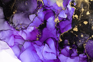 Soyut arkaplan için özgün tablodaki mermer mürekkep soyut sanat. Boyama, ombre alkol mürekkebinin pürüzsüz mermer arkaplan desenini yaratmak için yüksek kaliteli kağıt dokusuna boyanmış. .