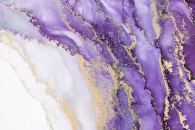 Marble ink abstract art from meticulous original painting abstract background . Painting was painted on high quality paper texture to create smooth marble background pattern of ombre alcohol ink .